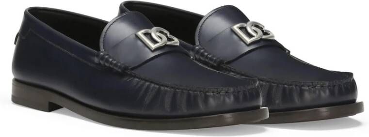 Dolce & Gabbana Loafers Blue Heren