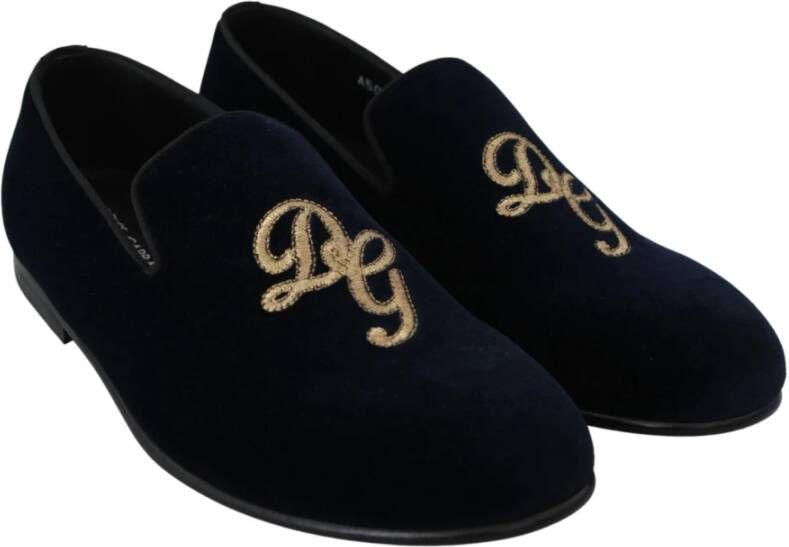 Dolce & Gabbana Loafers Blue Heren