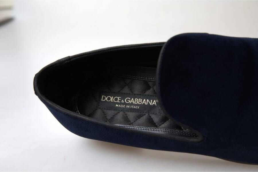 Dolce & Gabbana Loafers Blue Heren