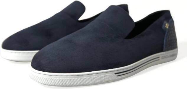 Dolce & Gabbana Loafers Blue Heren