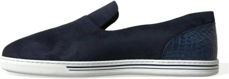 Dolce & Gabbana Loafers Blue Heren