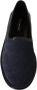 Dolce & Gabbana Blauw lederen geperforeerde slip op loafers schoenen - Thumbnail 14