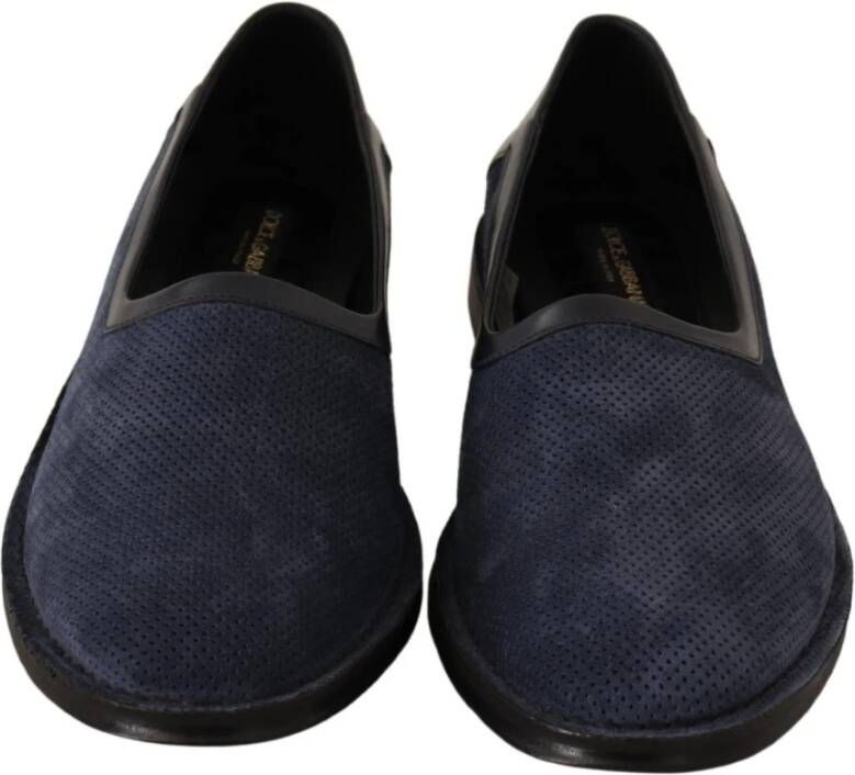 Dolce & Gabbana Loafers Blue Heren