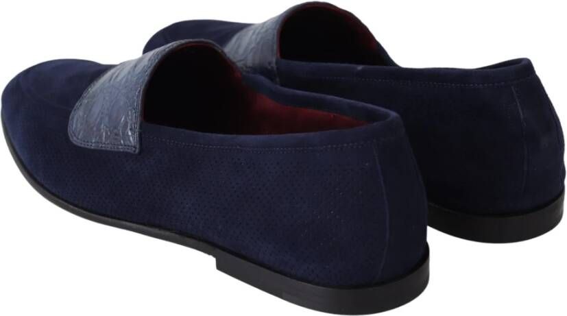 Dolce & Gabbana Loafers Blue Heren