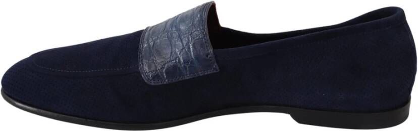 Dolce & Gabbana Loafers Blue Heren