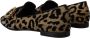 Dolce & Gabbana Luipaardprint Kristal Loafers Brown Dames - Thumbnail 11