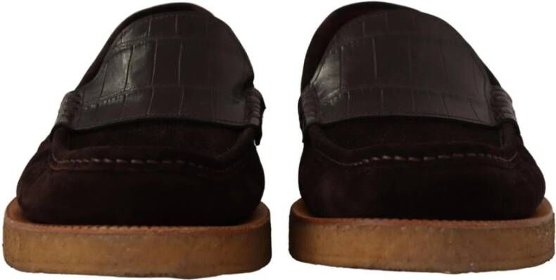 Dolce & Gabbana Loafers Brown Heren