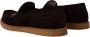 Dolce & Gabbana Bruine Suède Leren Instappers Mocassin Schoenen Brown Heren - Thumbnail 12