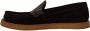 Dolce & Gabbana Bruine Suède Leren Instappers Mocassin Schoenen Brown Heren - Thumbnail 13