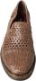 Dolce & Gabbana Bruine Geweven Leren Loafers Brown Heren - Thumbnail 12