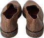 Dolce & Gabbana Bruine Geweven Leren Loafers Brown Heren - Thumbnail 14
