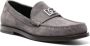 Dolce & Gabbana Klassieke Leren Moccasin Schoenen Gray Heren - Thumbnail 12