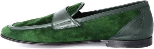 Dolce & Gabbana Loafers Green Heren