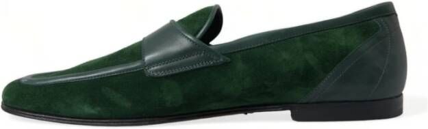 Dolce & Gabbana Loafers Green Heren