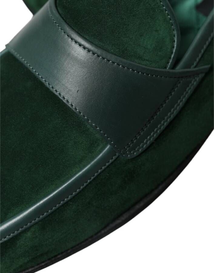 Dolce & Gabbana Loafers Green Heren