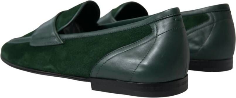 Dolce & Gabbana Loafers Green Heren