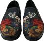 Dolce & Gabbana Multicolor Bloemen Loafers Schoenen Multicolor Heren - Thumbnail 16