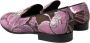 Dolce & Gabbana Bloemen Crystal Loafers Met Print Versieringen - Thumbnail 5
