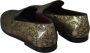 Dolce & Gabbana Nieuwe Heren Loafers Slides Dress Schoenen Yellow Heren - Thumbnail 7