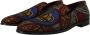 Dolce & Gabbana Multicolor Jacquard Crown Loafers Schoenen Multicolor Heren - Thumbnail 4