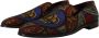 Dolce & Gabbana Multicolor Jacquard Crown Loafers Schoenen Multicolor Heren - Thumbnail 9