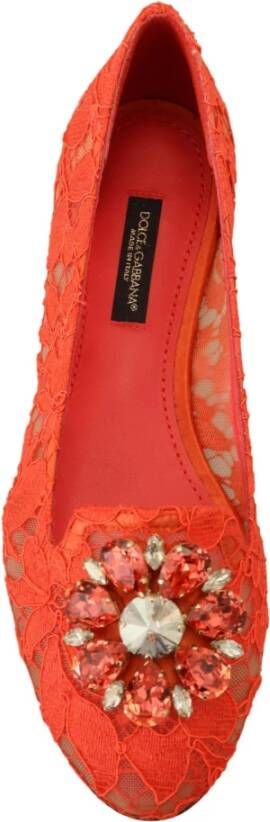 Dolce & Gabbana Loafers Orange Dames