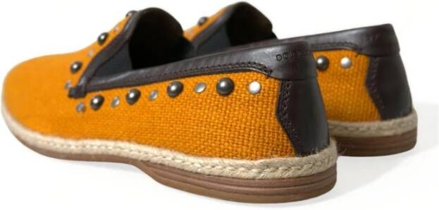 Dolce & Gabbana Loafers Orange Heren