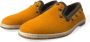 Dolce & Gabbana Oranje Studded Linnen Leren Loafers Orange Heren - Thumbnail 3