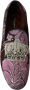 Dolce & Gabbana Bloemen Crystal Loafers Met Print Versieringen - Thumbnail 15