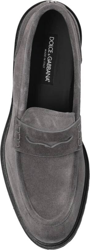 Dolce & Gabbana Loafers type schoenen Gray Heren