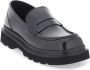 Dolce & Gabbana Loafers van geborsteld leer met logo binnenzool Black Heren - Thumbnail 6