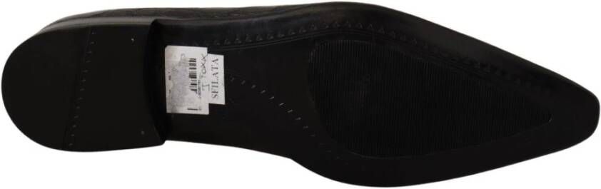 Dolce & Gabbana Loafers van Krokodillenleer Black Heren