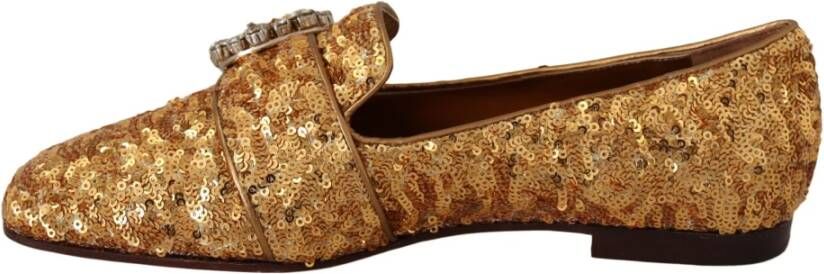 Dolce & Gabbana Loafers Yellow Dames