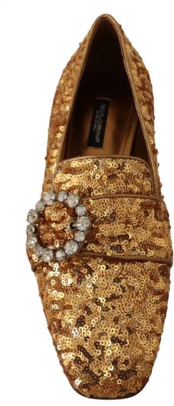 Dolce & Gabbana Loafers Yellow Dames