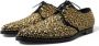 Dolce & Gabbana Zwart Goud Versierde Derby Jurkschoenen Yellow Heren - Thumbnail 4