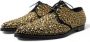 Dolce & Gabbana Zwart Goud Versierde Derby Jurkschoenen Yellow Heren - Thumbnail 3