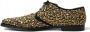 Dolce & Gabbana Zwart Goud Versierde Derby Jurkschoenen Yellow Heren - Thumbnail 7