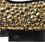 Dolce & Gabbana Zwart Goud Versierde Derby Jurkschoenen Yellow Heren - Thumbnail 9