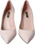 Dolce & Gabbana Roze Leren Hakken Pumps Schoenen Pink Dames - Thumbnail 10