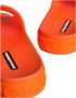 Dolce & Gabbana Logo Detail Rubber Slides Sandalen Orange Dames - Thumbnail 6