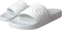 Dolce & Gabbana Witte Rubberen Beach Slides Sandalen Black Heren - Thumbnail 3