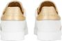 Dolce & Gabbana Portofino sneaker van kalfsleer met lamsleren details en logo - Thumbnail 5
