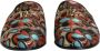 Dolce & Gabbana Logo Jacquard Platte Sandalen Leren Zool Multicolor Dames - Thumbnail 2