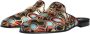 Dolce & Gabbana Logo Jacquard Platte Sandalen Leren Zool Multicolor Dames - Thumbnail 4