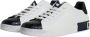 Dolce & Gabbana Logo Portofino Sneaker Schoenen Zwart Wit White Heren - Thumbnail 5