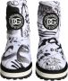 Dolce & Gabbana Logo Print Mid Calf Laarzen Multicolor Dames - Thumbnail 2
