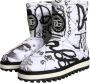 Dolce & Gabbana Logo Print Mid Calf Laarzen Multicolor Dames - Thumbnail 3