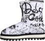 Dolce & Gabbana Logo Print Mid Calf Laarzen Multicolor Dames - Thumbnail 5