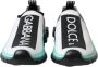 Dolce & Gabbana Logo Print Slip-On Sneakers met Rubberen Zool Multicolor Dames - Thumbnail 6
