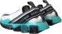 Dolce & Gabbana Logo Slip-On Sorrento Sneakers met Rubberen Zool Multicolor Heren - Thumbnail 2